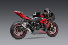 Load image into Gallery viewer, YOSHIMURA GSX-R1000 17-23 RACE AT2 STAINLESS FULL EXHAUST, W/ STAINLESS MUFFLER