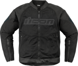 ICON JACKET OVERLORD3 MESH CE - BLACK