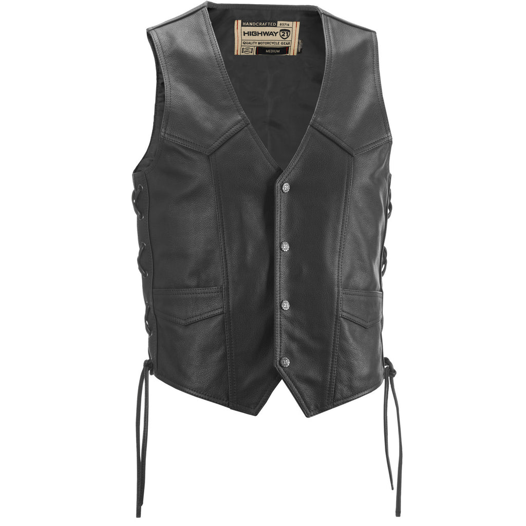 highway21 SIX SHOOTER Genuine premium leather Vest