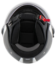 Load image into Gallery viewer, SCORPION EXO CITY II CARBO WHITE-BLACK JET HELMET