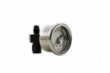 Load image into Gallery viewer, NITROUS OUTLET Luminescent Nitrous Pressure Gauge &amp; 4 AN Manifold