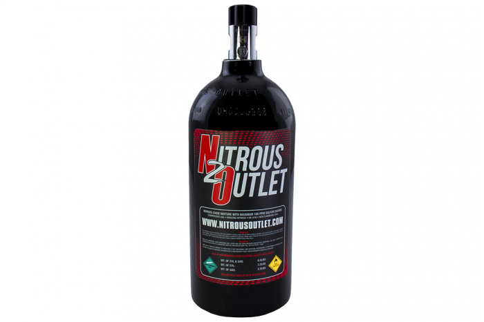 NITROUS OUTLET نيتروس أوتليت NITROUS BOTTLE 2.5 & Valve زجاجة أكسيد النيتروز