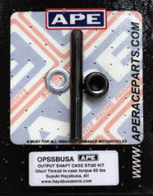 Load image into Gallery viewer, APE Output Shaft Case Stud Kit Suzuki Hayabusa (99-23)