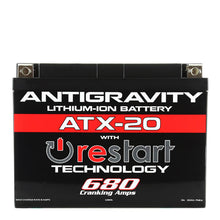 Load image into Gallery viewer, Antigravity ATX20 RE-START Lithium Battery