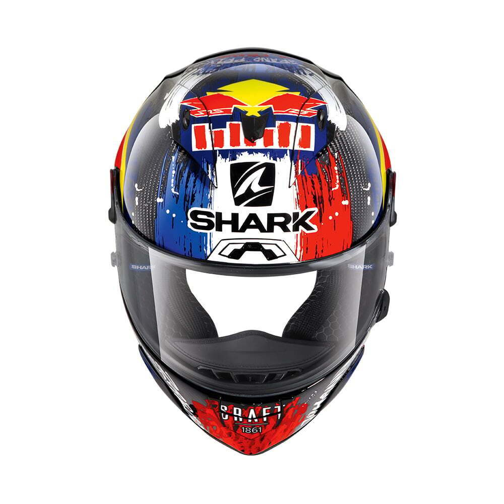 SHARK من شارك Race-R Pro GP 06 Zarco Chakra خوذة كاربون ريس برو