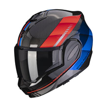 Load image into Gallery viewer, Scorpion Exo-Tech Evo Carbon Genus Black-Blue-Red