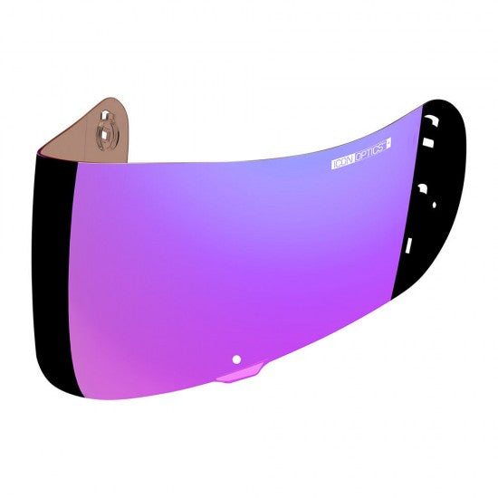 Icon Shield Optics Visor Rst Purple