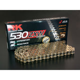 Rk GB530ZXW 120 LINK 530 XW-RING CHAIN / GOLD/BLACK / STEEL