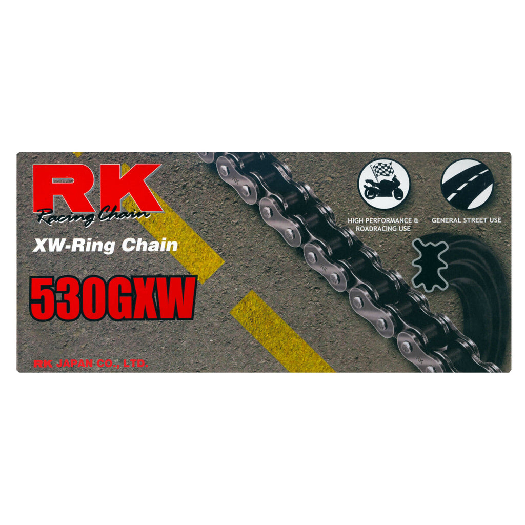 Rk 530GXW 130 RIVET LINK 530 W-RING PERFORMANCE REPLACEMENT DRIVE CHAIN 