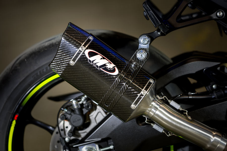 M4 SLIP-ON WITH CARBON TECH1 CANISTER  (2017-2022 Suzuki GSX-R1000)