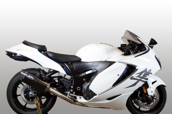 M4  FULL SYSTEM WITH CARBON TECH1 CANISTER (2008-2022 Suzuki Hayabusa)