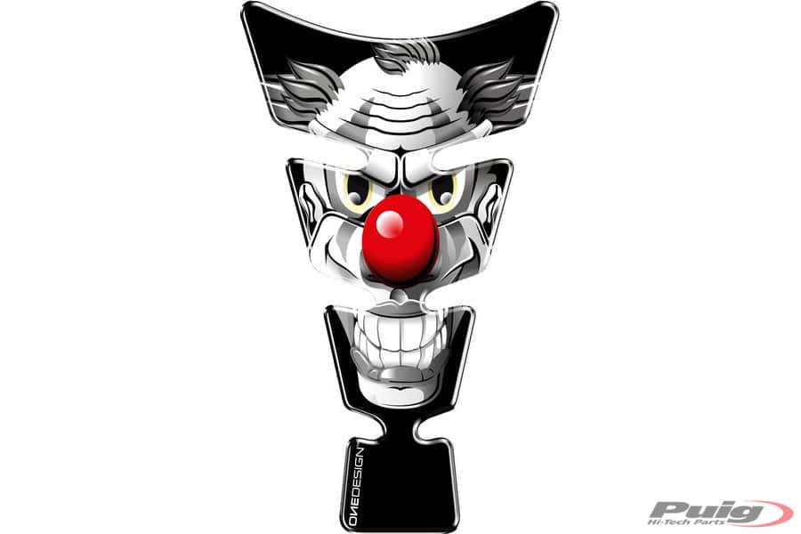 Tank stickers Biok drawing-clown