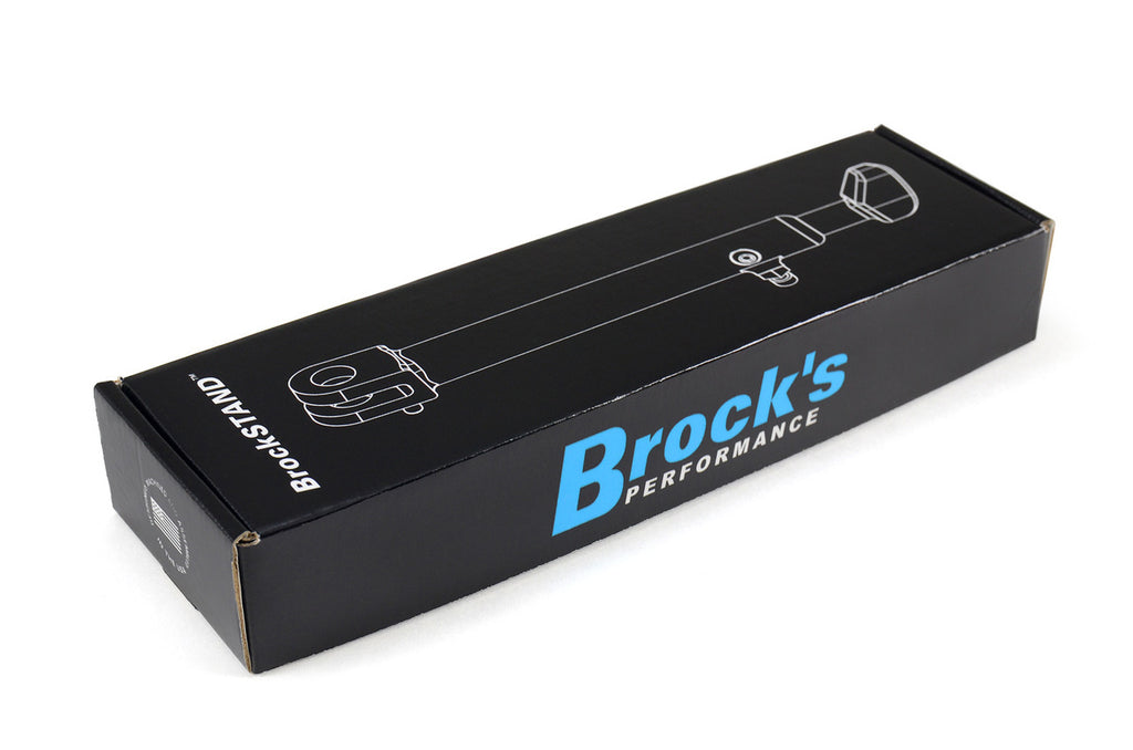 Brock's Billet Adjustable BrockSTAND Black Track Style Hayabusa (99-20)