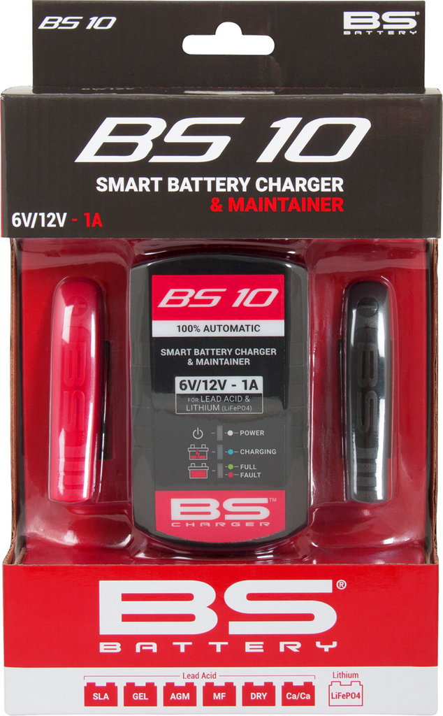 BS  من بي أس SMART Battery Charger شاحن بطارية 15فولت 1.5 أمبير