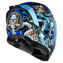 Load image into Gallery viewer, Icon Airflite 4HORSEMEN - BLUE Helmet