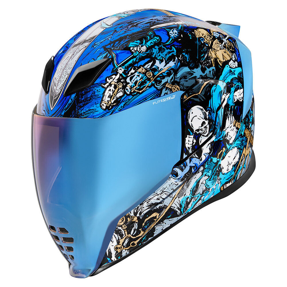 Icon Airflite 4HORSEMEN - BLUE Helmet