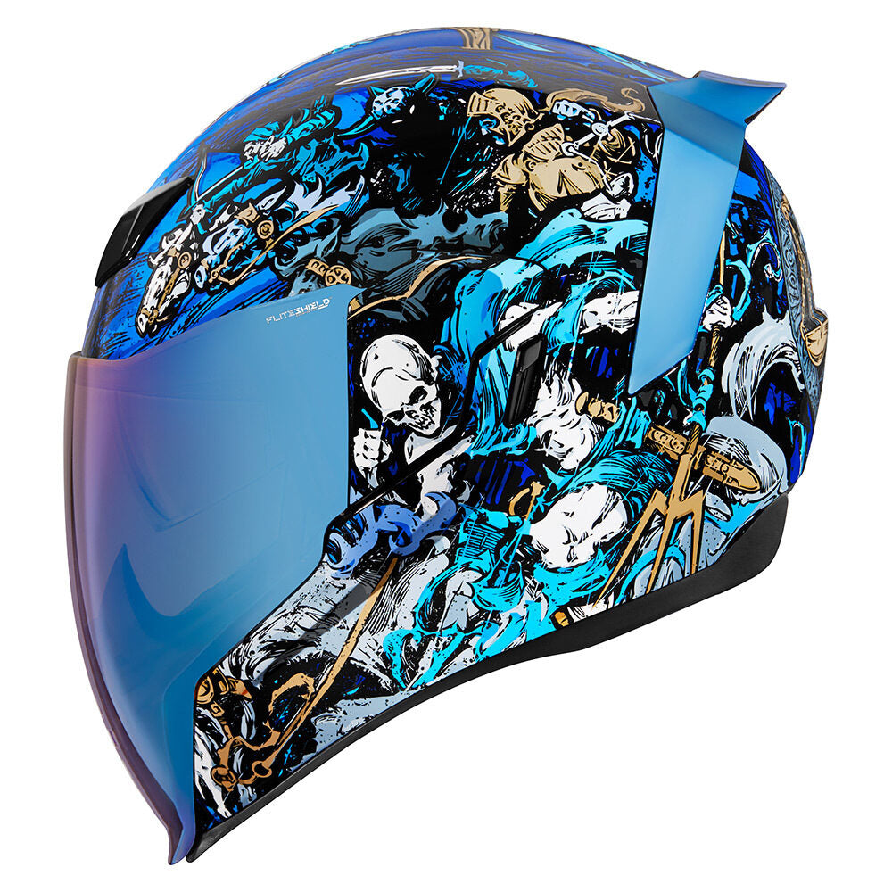 Icon Airflite 4HORSEMEN - BLUE Helmet