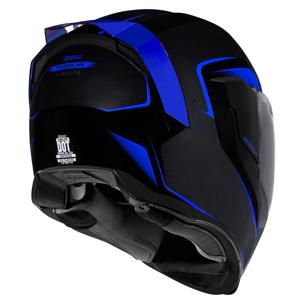 Icon Airflite CROSSLINK - BLUE Helmet