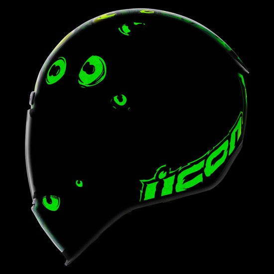 Icon Airform Illuminatius - Green Helmet