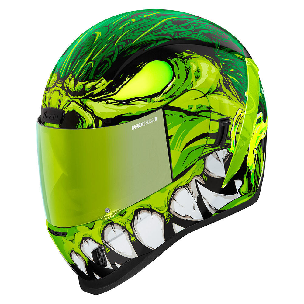 Icon Airform Manic R - Green Helmet