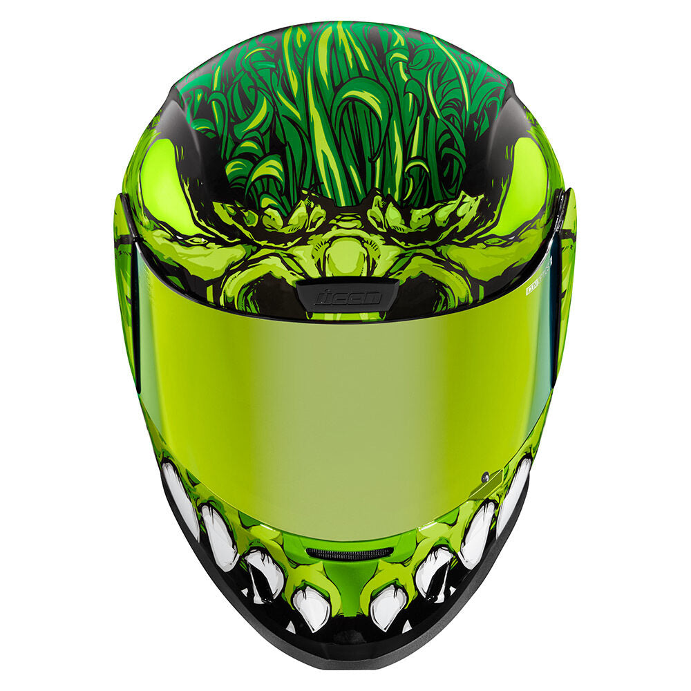 Icon Airform Manic R - Green Helmet