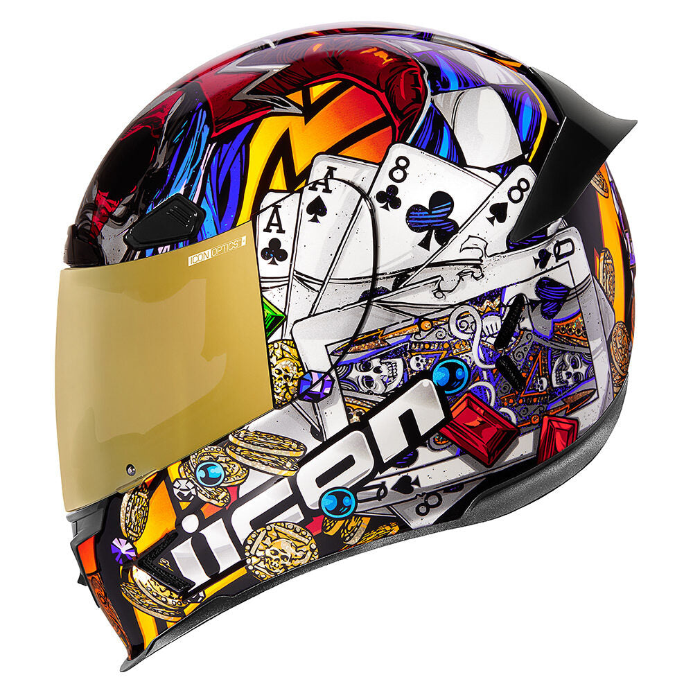 Icon AIRFRAME PRO LUCKYLID3 - GOLD Helmet