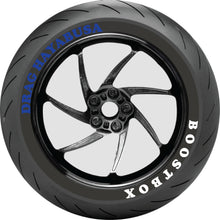 Load image into Gallery viewer, Boost Box tires sticker hayabusa Blue
