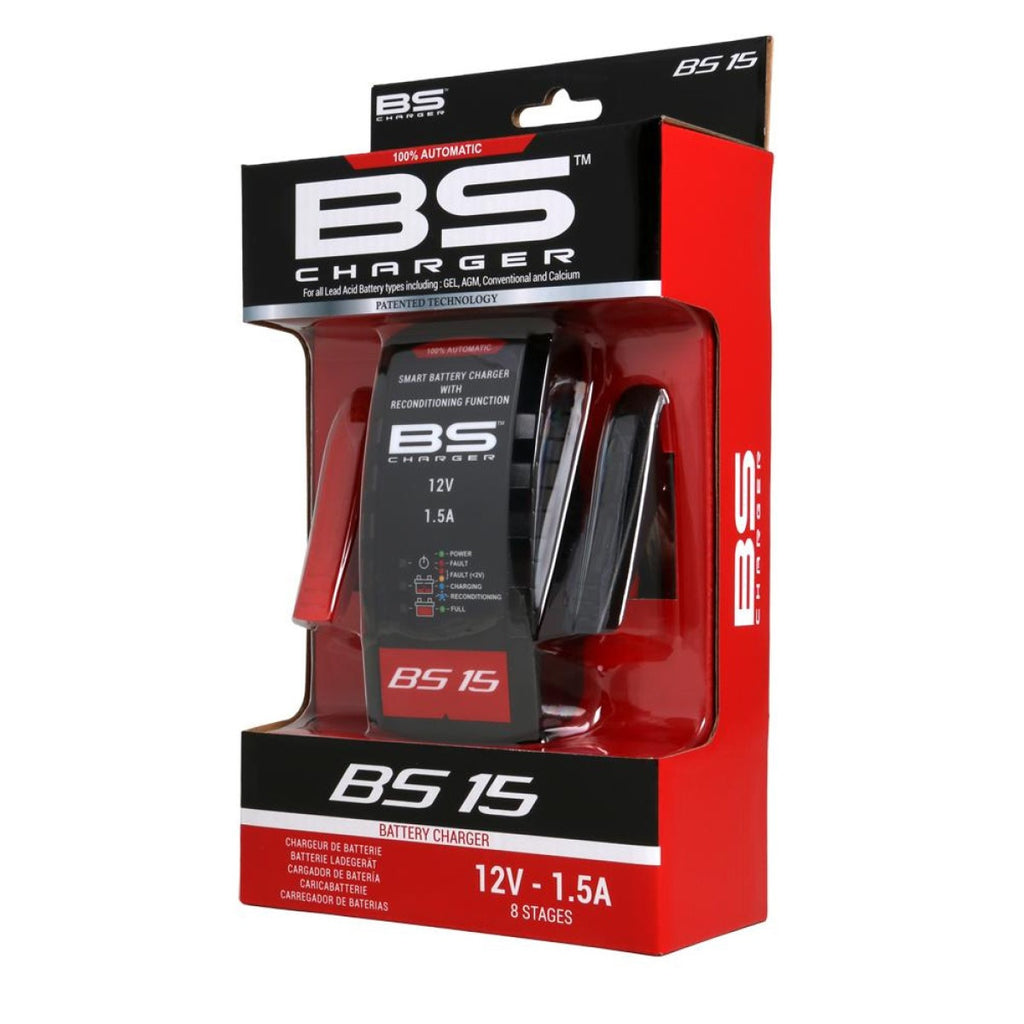 BS BATTERY CHARGER BS15 12V-1.5A