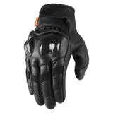Icon CONTRA2 - BLACK Gloves