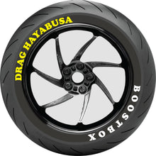 Load image into Gallery viewer, Boost Box tires sticker hayabusa yellow