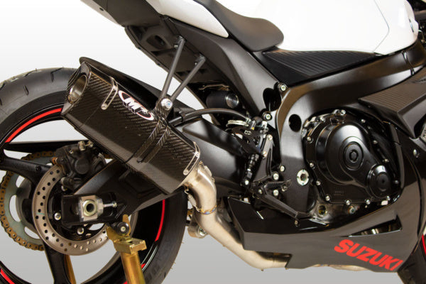 M4 TITANIUM FULL SYSTEM WITH TECH1 CARBON CANISTER (GSX-R 600 & 750 (11-22) 