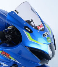 Load image into Gallery viewer, R&amp;G  Mirror Block Off Plate Set Carbon Fiber GSX-R1000/R (17-20)