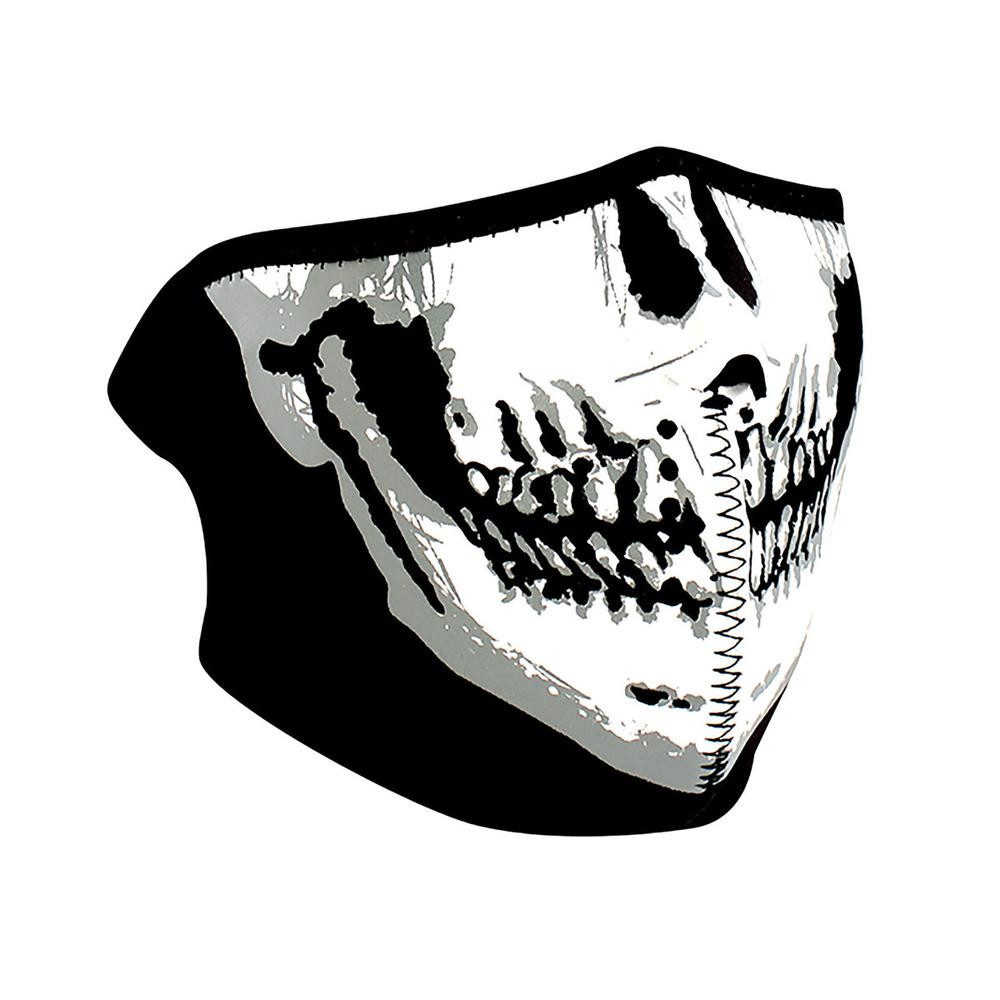ZANheadgear Half-Face Neoprene Mask Chicano Clown