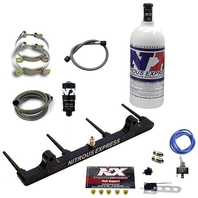 NITROUS EXPRESS Billet Spray Bar System For 08-Up Hayabusa with Bottle