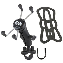 Load image into Gallery viewer, RAM® X-Grip® Large Phone Mount with Handlebar U-Bolt Base