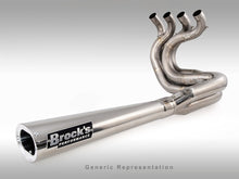Load image into Gallery viewer, Brock&#39;s TiWinder Polished Full System w/ 18&quot; Muffler Race Baffle Hayabusa (99-20)