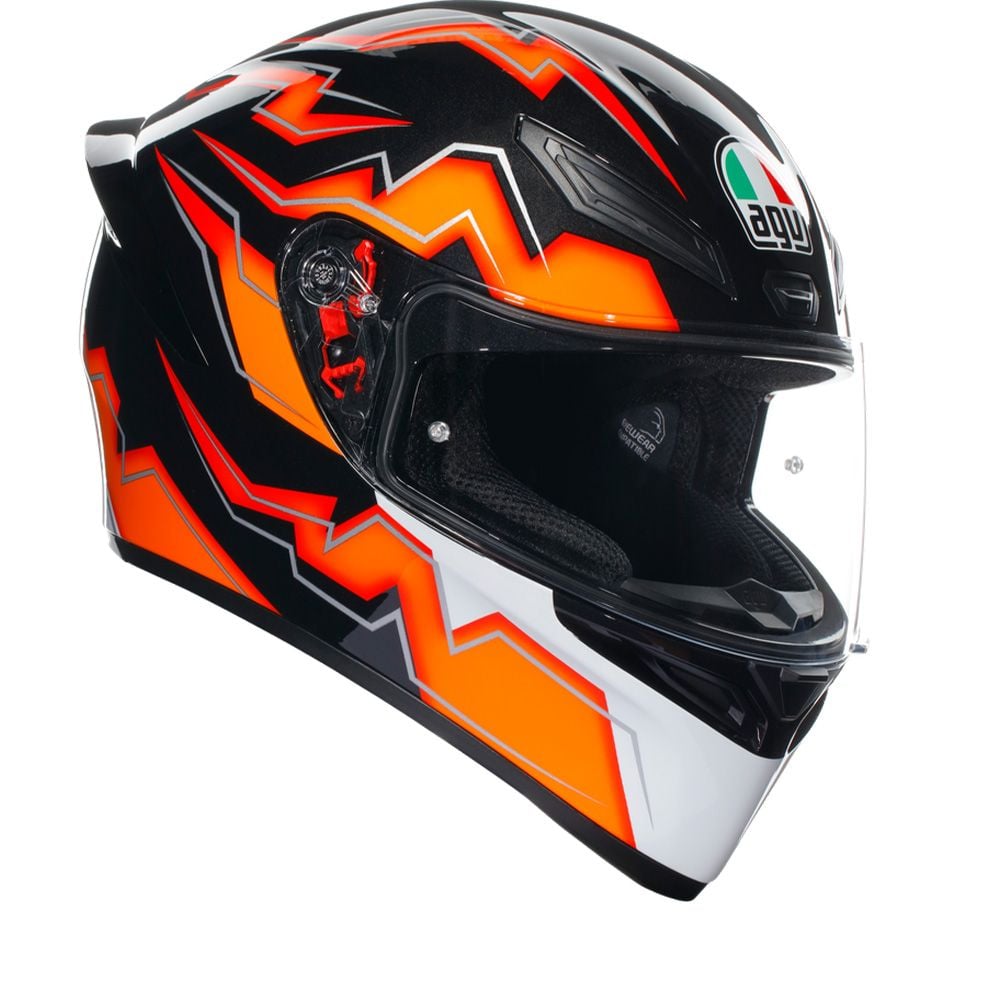 Agv K1 S E2206 Kripton Black Orange 008 Helmet