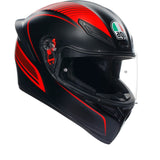 Agv K1 S E2206 Warmup Matt Black Red Helmet