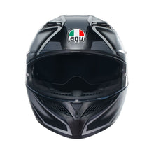 Load image into Gallery viewer, Agv K3 E2206 Mplk Compound Matt Black Grey 008 Helmet