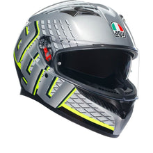 Load image into Gallery viewer, Agv K3 E2206 Mplk Fortify Grey Black Yellow Fluo 011 Helmet