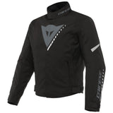 Dainese Veloce D-Dry Jacket Black Charcoal Gray White