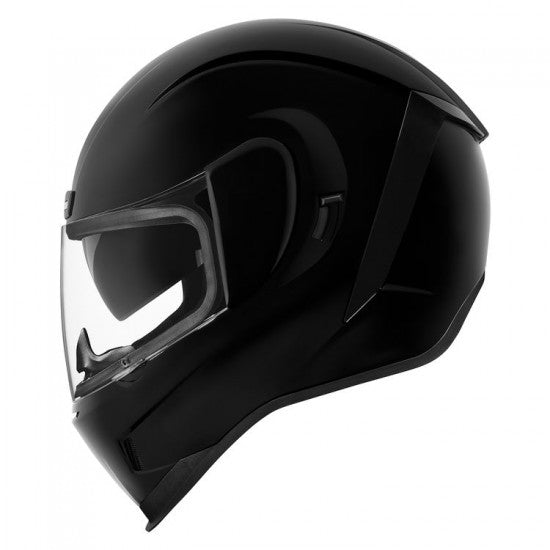 Icon Airform Black - Gloss Helmet