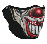ZANheadgear Half-Face Neoprene Mask Chicano Clown
