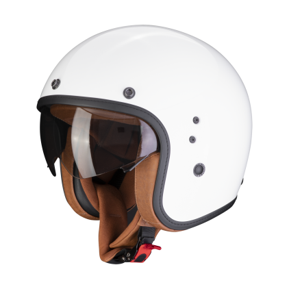 Scorpion Belfast Evo Luxe White Jet Helmet
