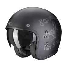 Load image into Gallery viewer, Scorpion Belfast Evo Pique Black Jet Helmet