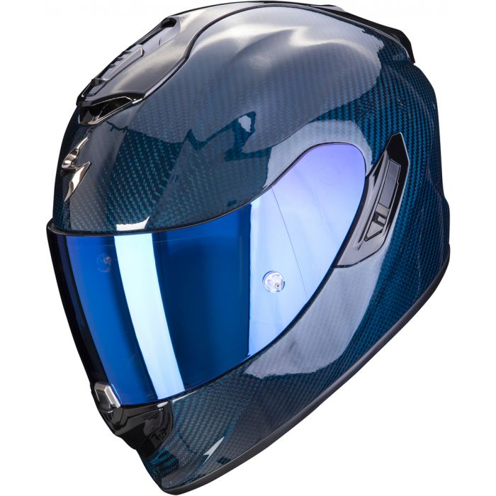 Scorpion EXO-1400 Air Carbon Solid Blue 