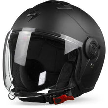 Load image into Gallery viewer, Scorpion Exo-City Matte Black Helmet