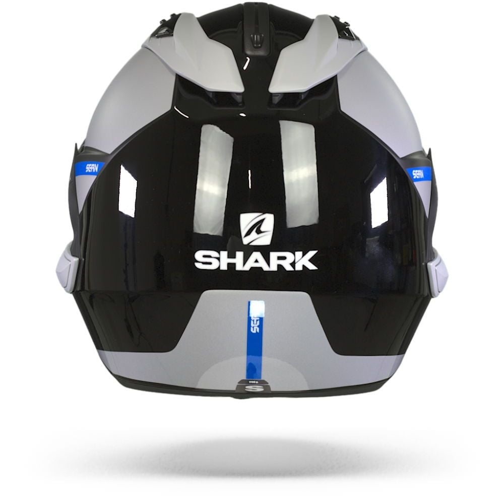 Shark Evo Gt Tekline Anthracite Chrom Blue Helmet