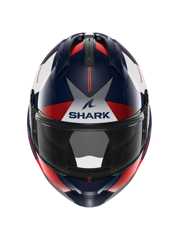 Shark Evo GT Tekline Burgundy MODULAR HELMET - RED